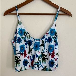 Flower pattern top/pant/light cover set